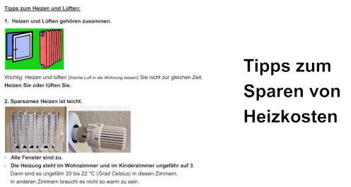 Tipps zum Sparen von Heizkosten